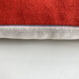 Racine space age 1960 wool jersey cushion on both sides