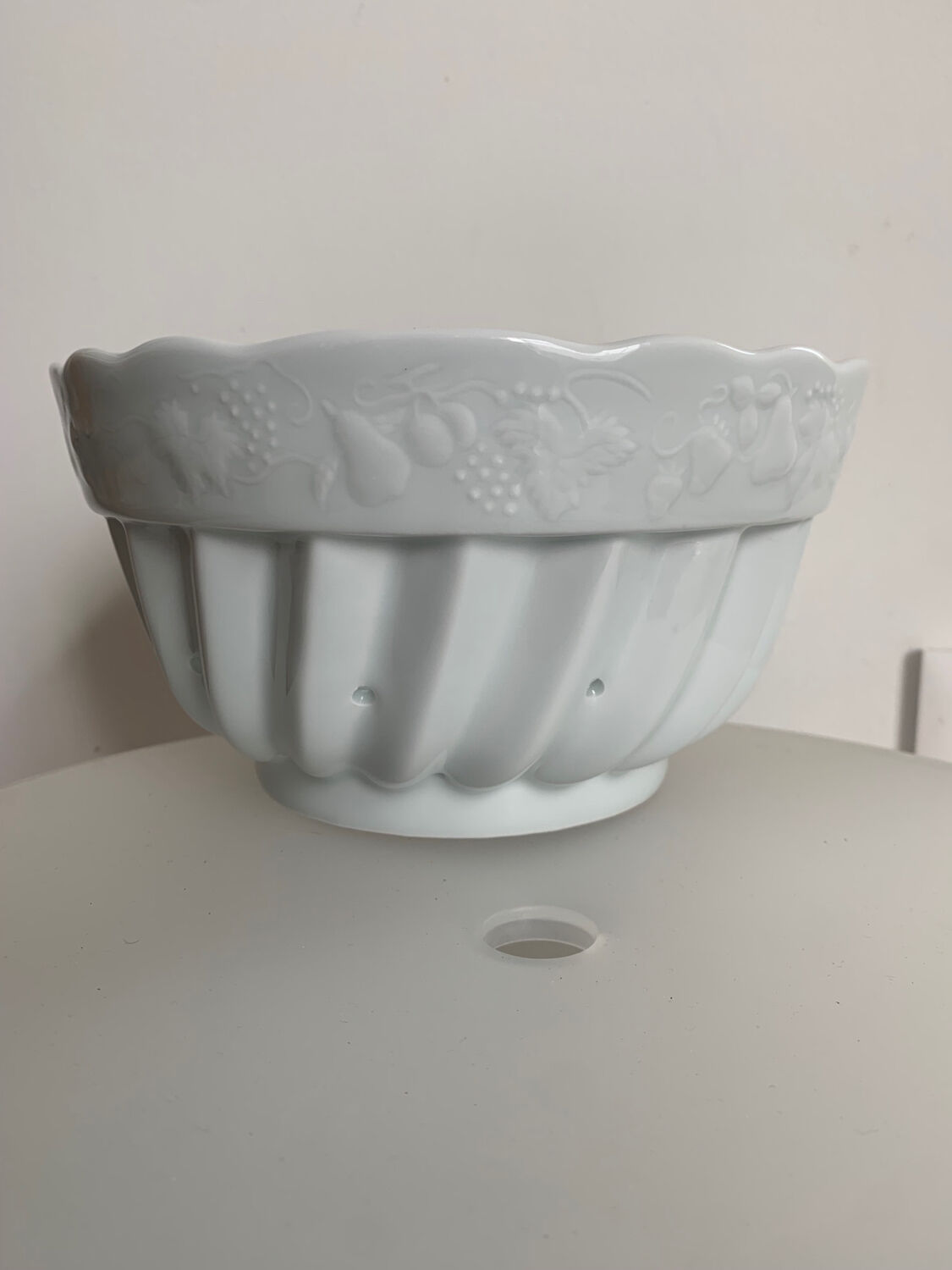 Égouttoir en porcelaine