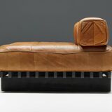 Daybed DS80 by De Sede in Cognac Leather, Switzerland, 1970s