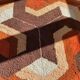 Midcentury Rare Carpet or Rug Hexagon, Denmark, 1960s
