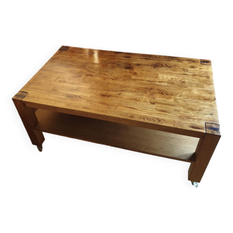 Table basse bois exotique