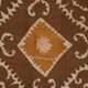 Hand-knotted rug, vintage Turkish rug 230x370 cm