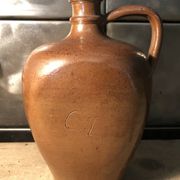 Pichet en grès vernissé marquage CH