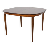 Table à manger extensible en palissandre du milieu du siècle de Skovmand & Andersen, 1960