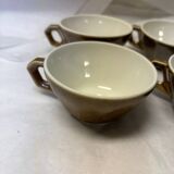 Ensemble de 6 tasses à expresso ancienne