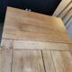 Solid oak farmhouse table