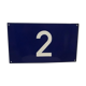 Old enameled plate No. 2