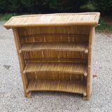 Vintage bamboo bar