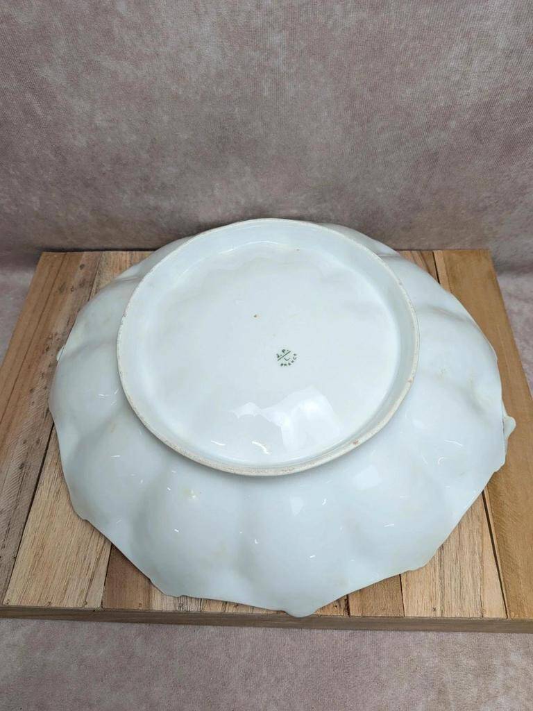 Old porcelain plate J.P.L France