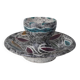 Vallauris ceramic eggcup signed Yvan Borty