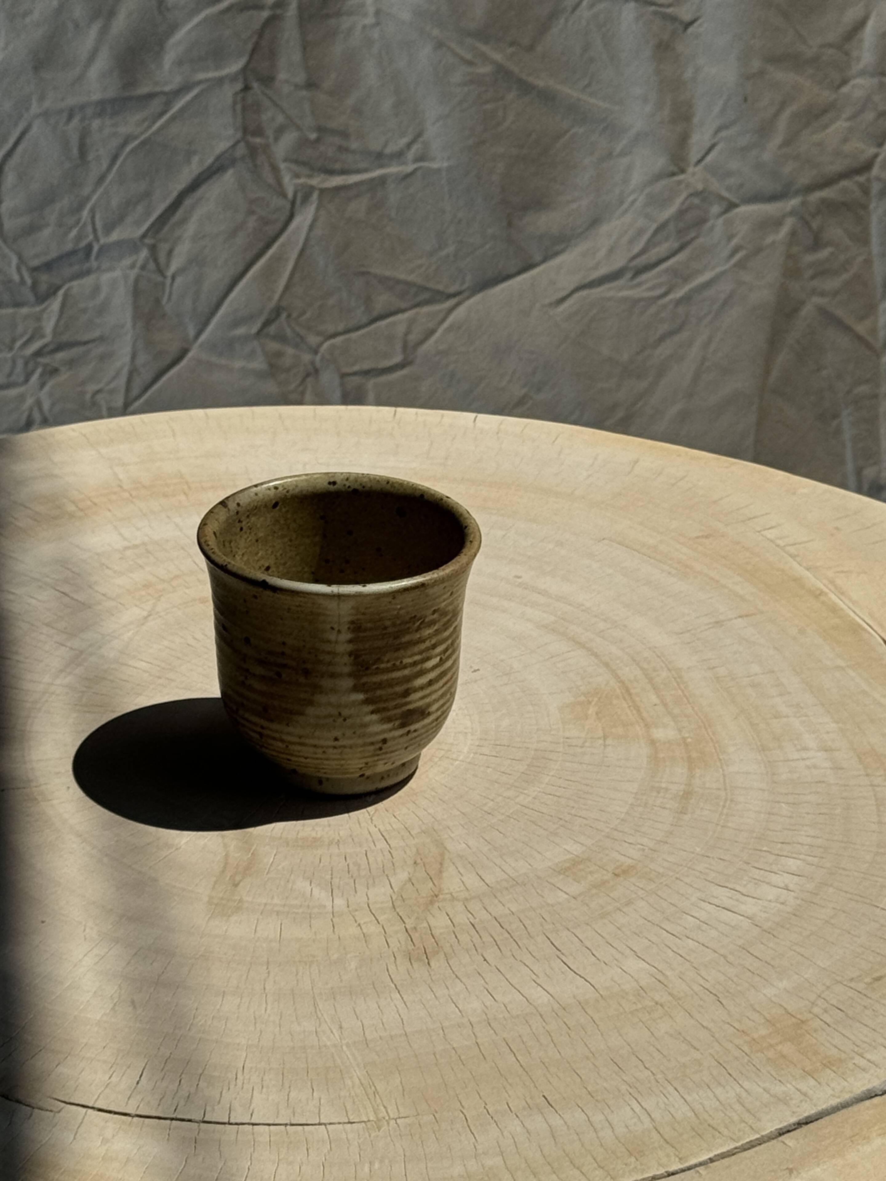 Small stoneware mug