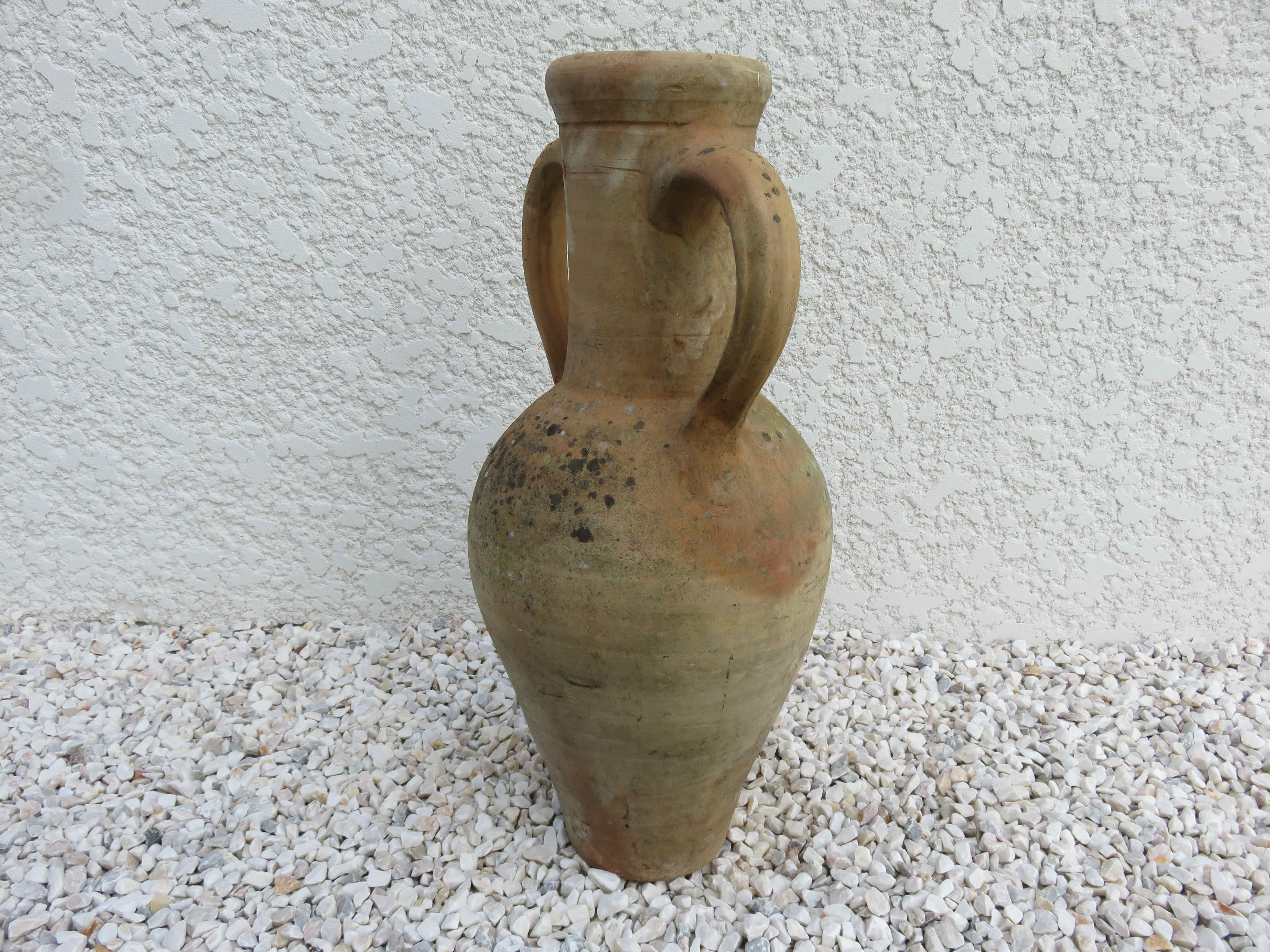 Potiche amphora in terracotta XIX th