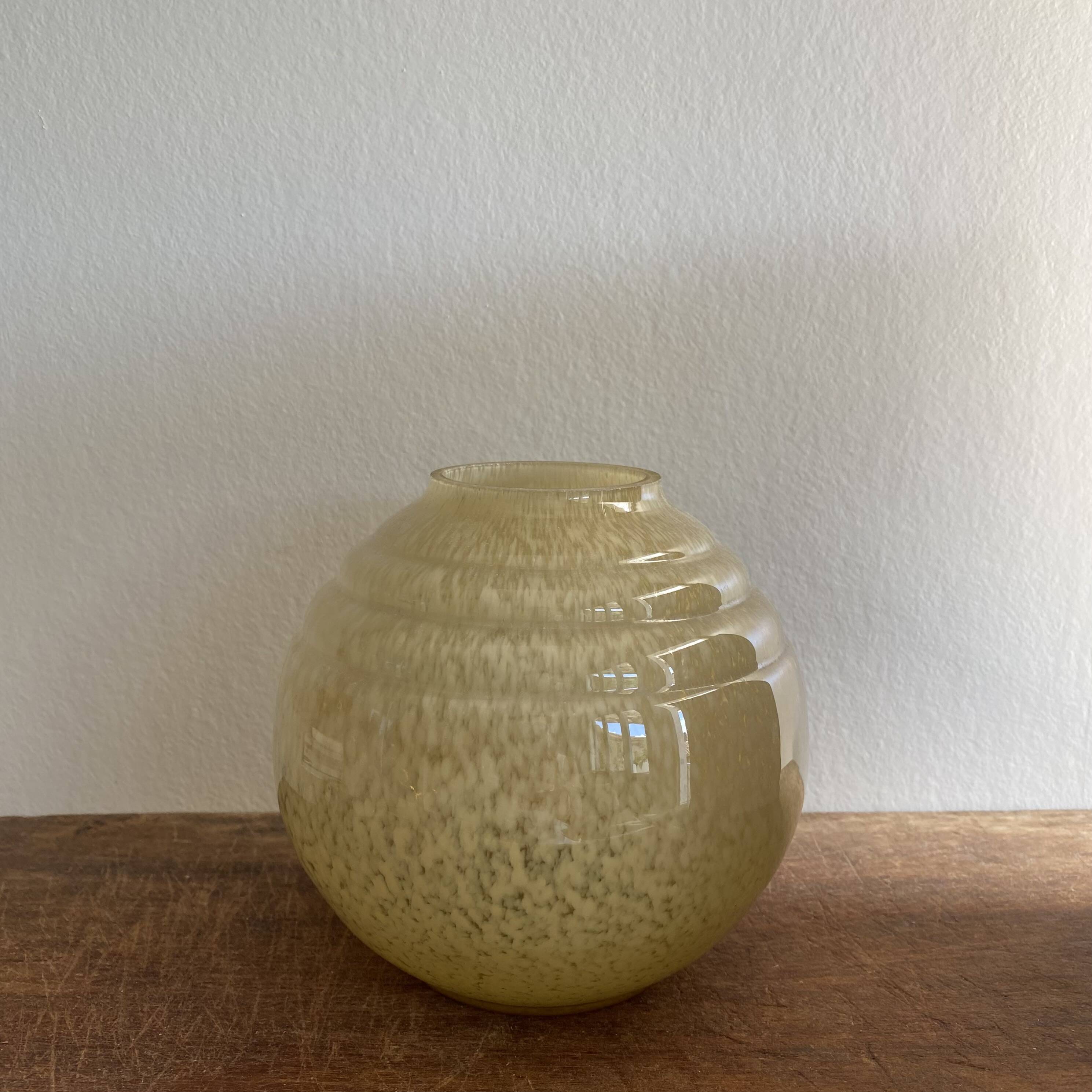 Vase en verre de Clichy