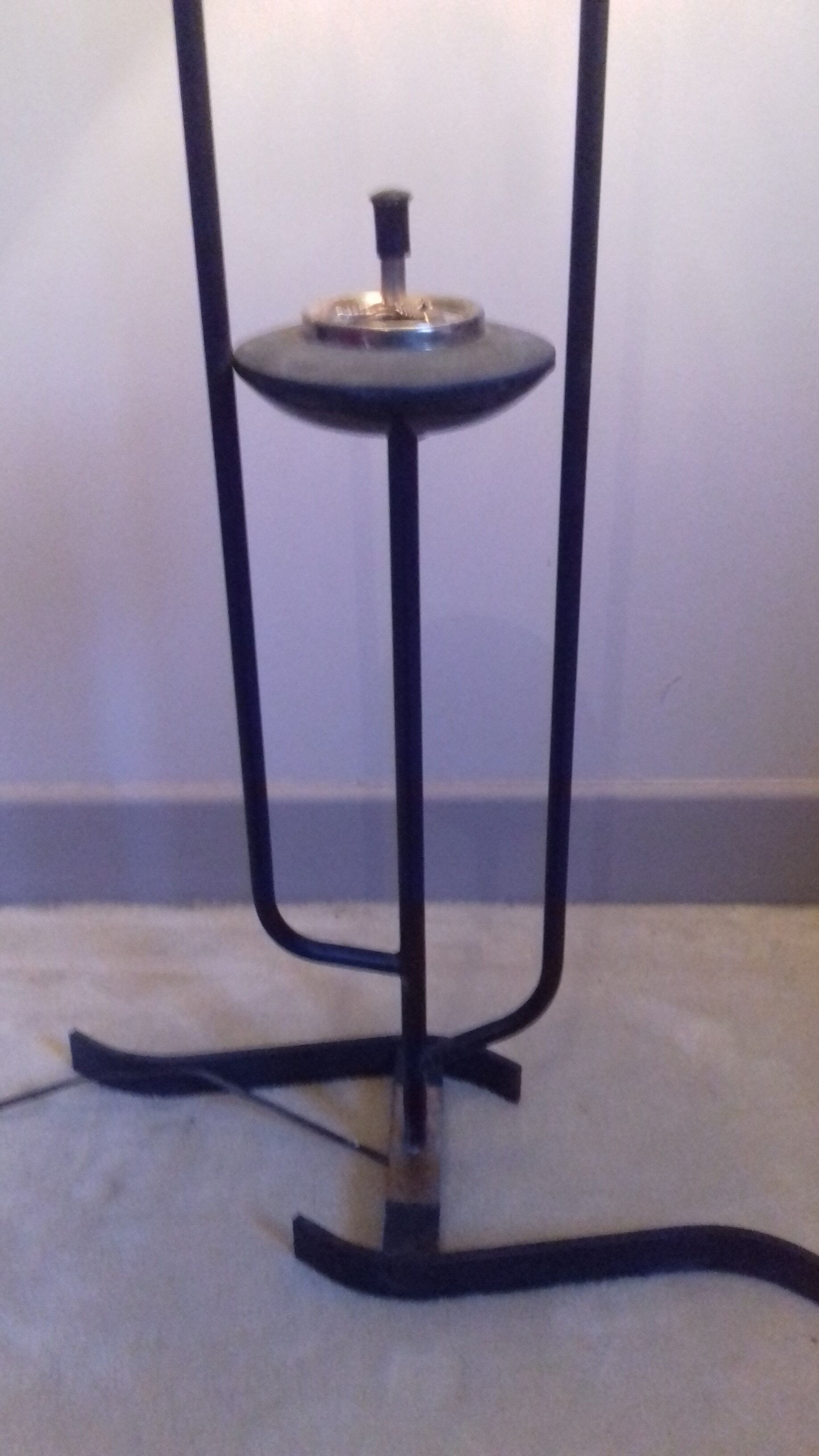 Lamppost and ashtray