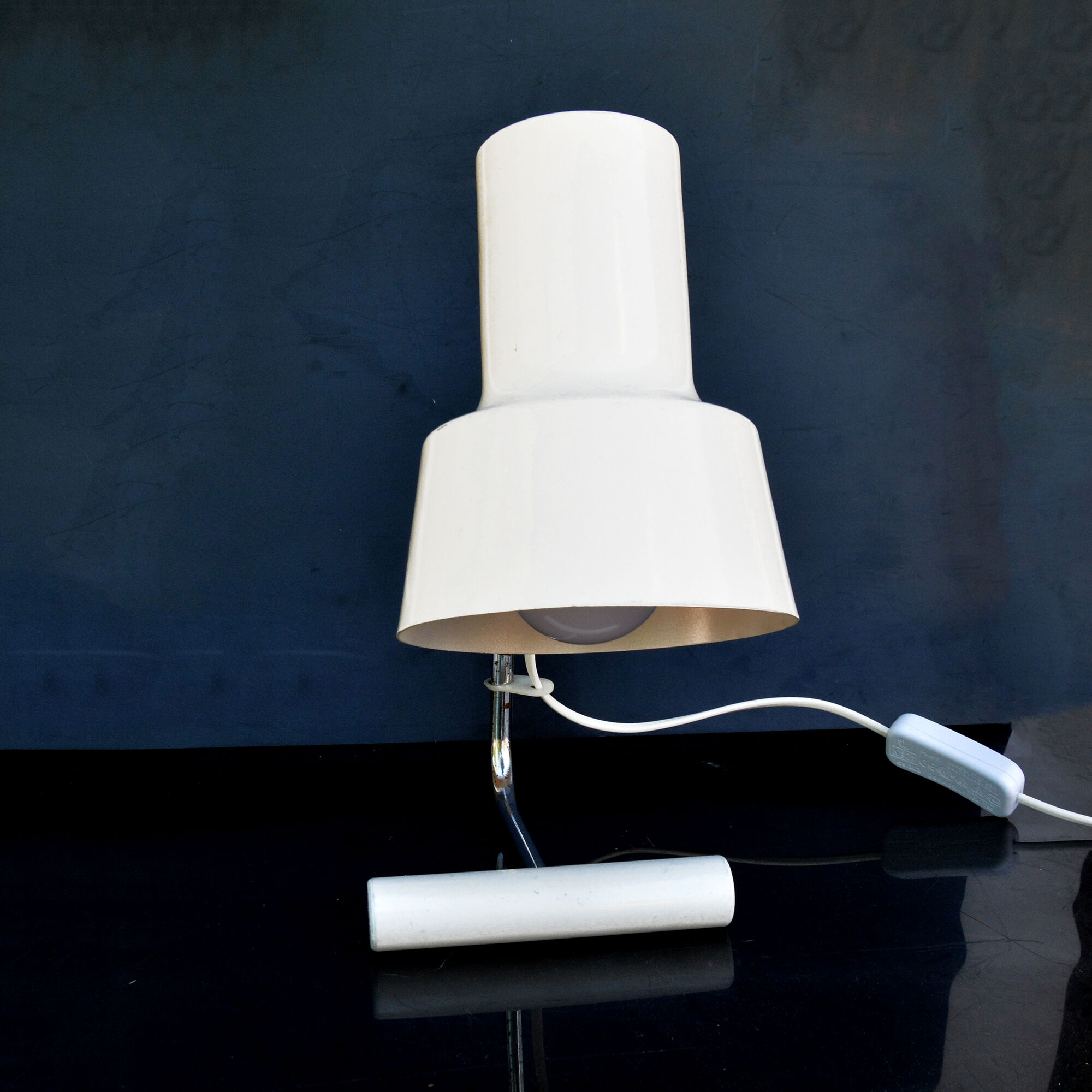 1960s design modern desk lamp, designed by J. Hurka, Napako, Czechoslovakia