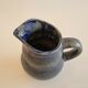 Faience Heraldique Pierrefonds Pitcher blue enamelled sandstone