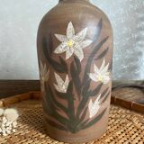 70s stoneware lamp base