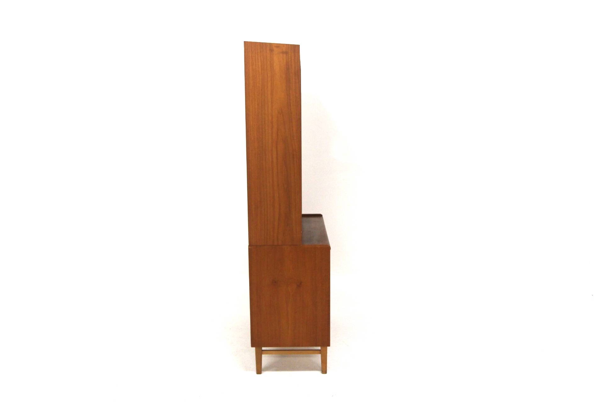 Scandinavian teak bookcase chest of drawers, Sweden, 1960