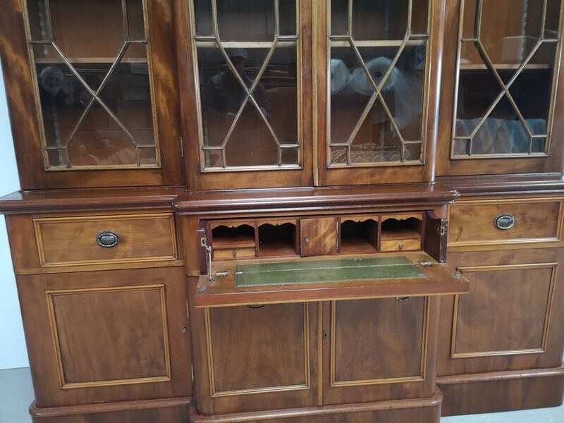 Library English secretary mahogany