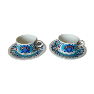 Duo de tasses à café Villeroy & Boch "Izmir"