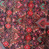 Handmade vintage Persian Malayer rug 129cm x 219cm 1960s