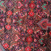 Handmade vintage Persian Malayer rug 129cm x 219cm 1960s