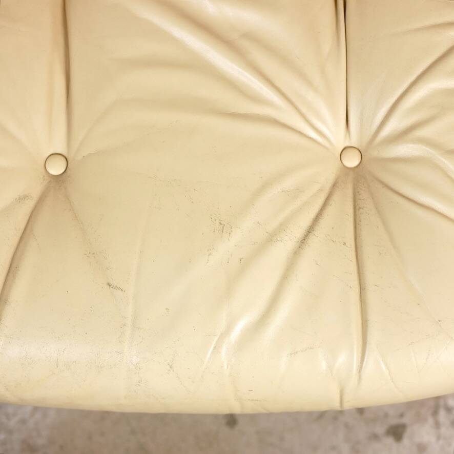 Scandinavian leather sofa by Sven Ellekaer for Coja, 1970