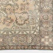 Tapis en laine antique Oushak anatolien