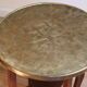 Elegant Art Deco side table from the 1940s.