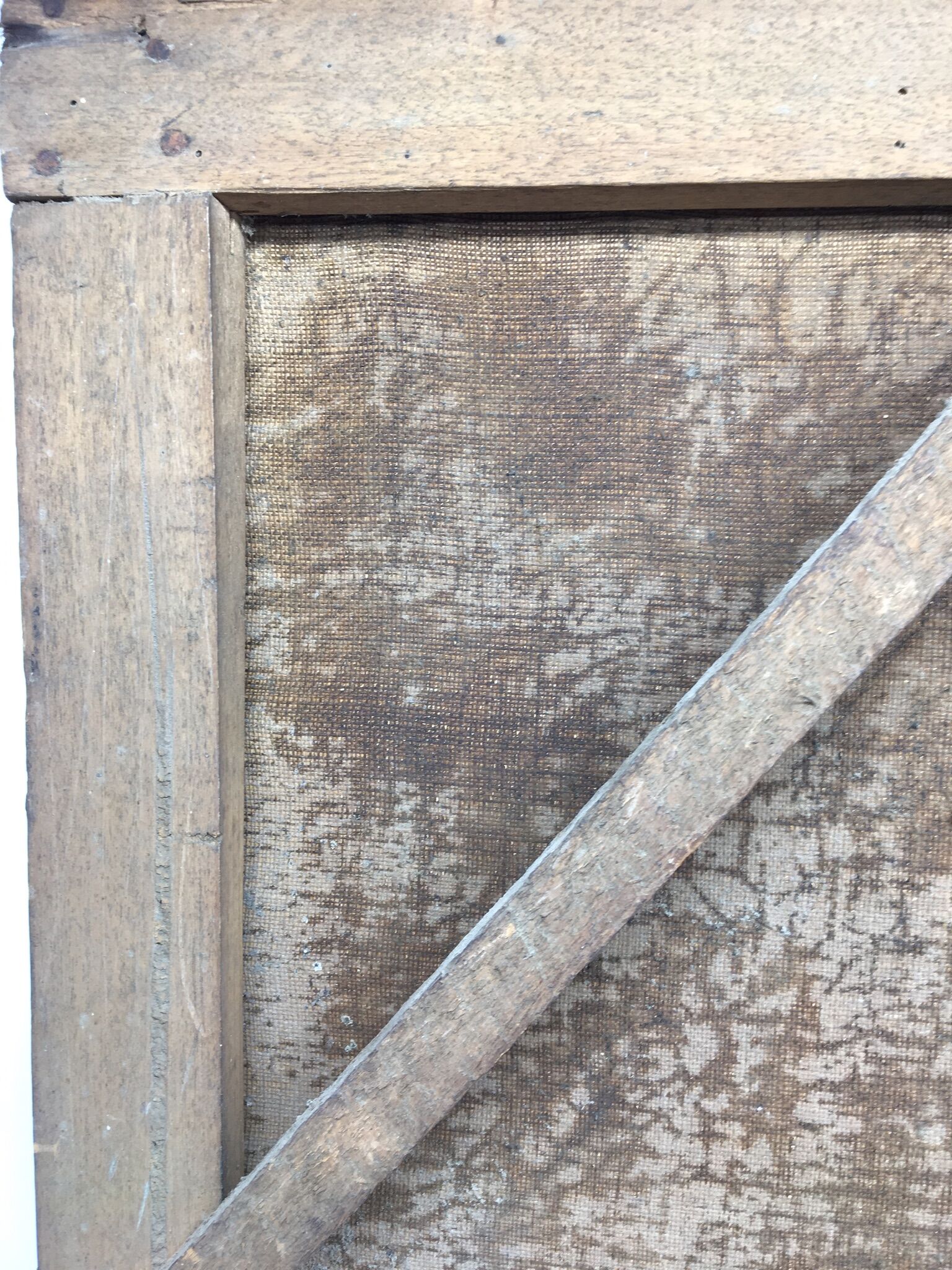 Signed painting, portrait of a gentleman with a book and an earring: 19th century