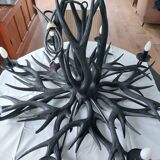 Deer antler chandelier