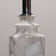 Murano white harlequin blown glass pendant light, Italy circa 1970