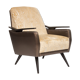 Mid century armchair newly upholstered