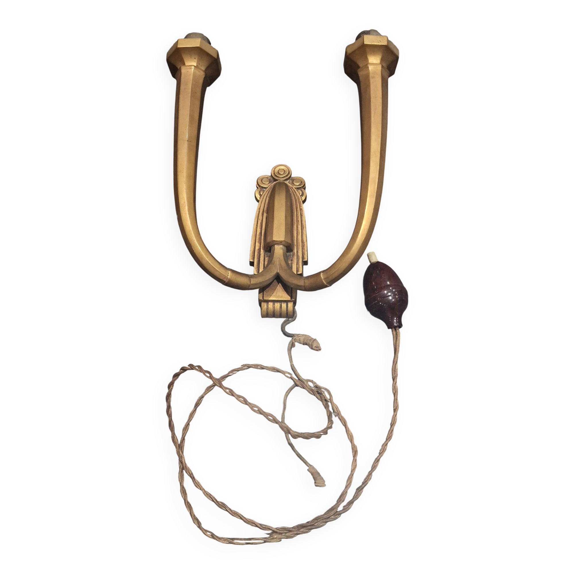 Boretti bronze wall light