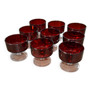 9 coupes à champagne