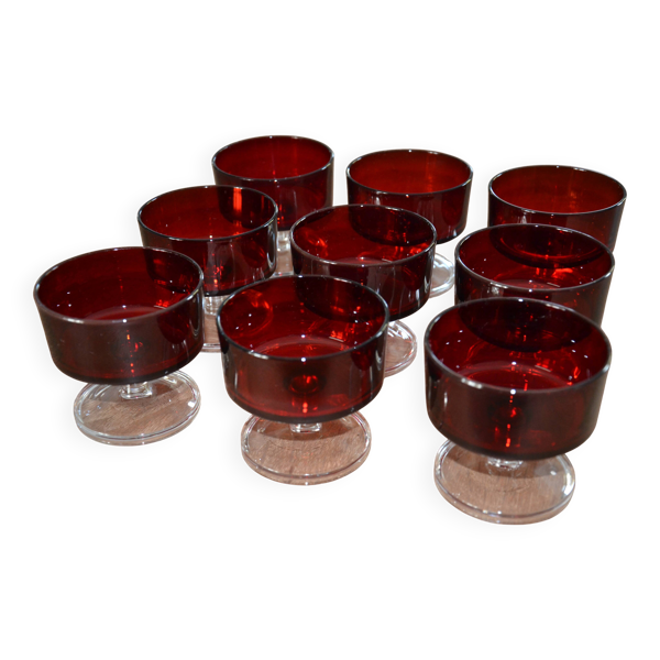 9 coupes à champagne Modèle Suède Luminarc