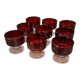 9 champagne glasses Model Sweden Luminarc