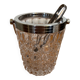 Ice bucket with its pliers