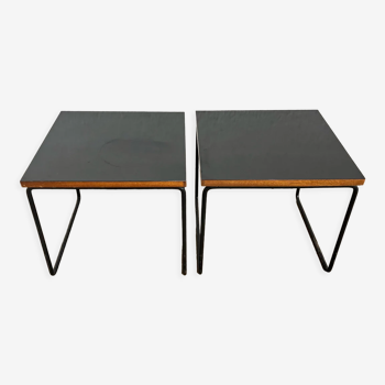 Paire de tables volante Pierre Guariche pour Steiner