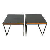 Pair of Pierre Guariche flying tables for Steiner