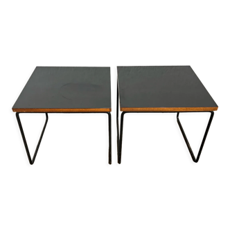 Pair of Pierre Guariche flying tables for Steiner