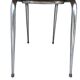 Pair of vintage chairs in light Formica and chrome metal – 1960s