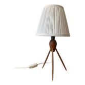 Teak tripod lamp 60s