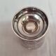 Christofle egg cup mid-20th century silver