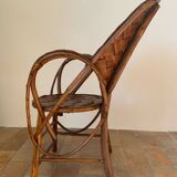 Chestnut armchair