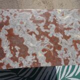 Art Deco buffet in walnut and marble