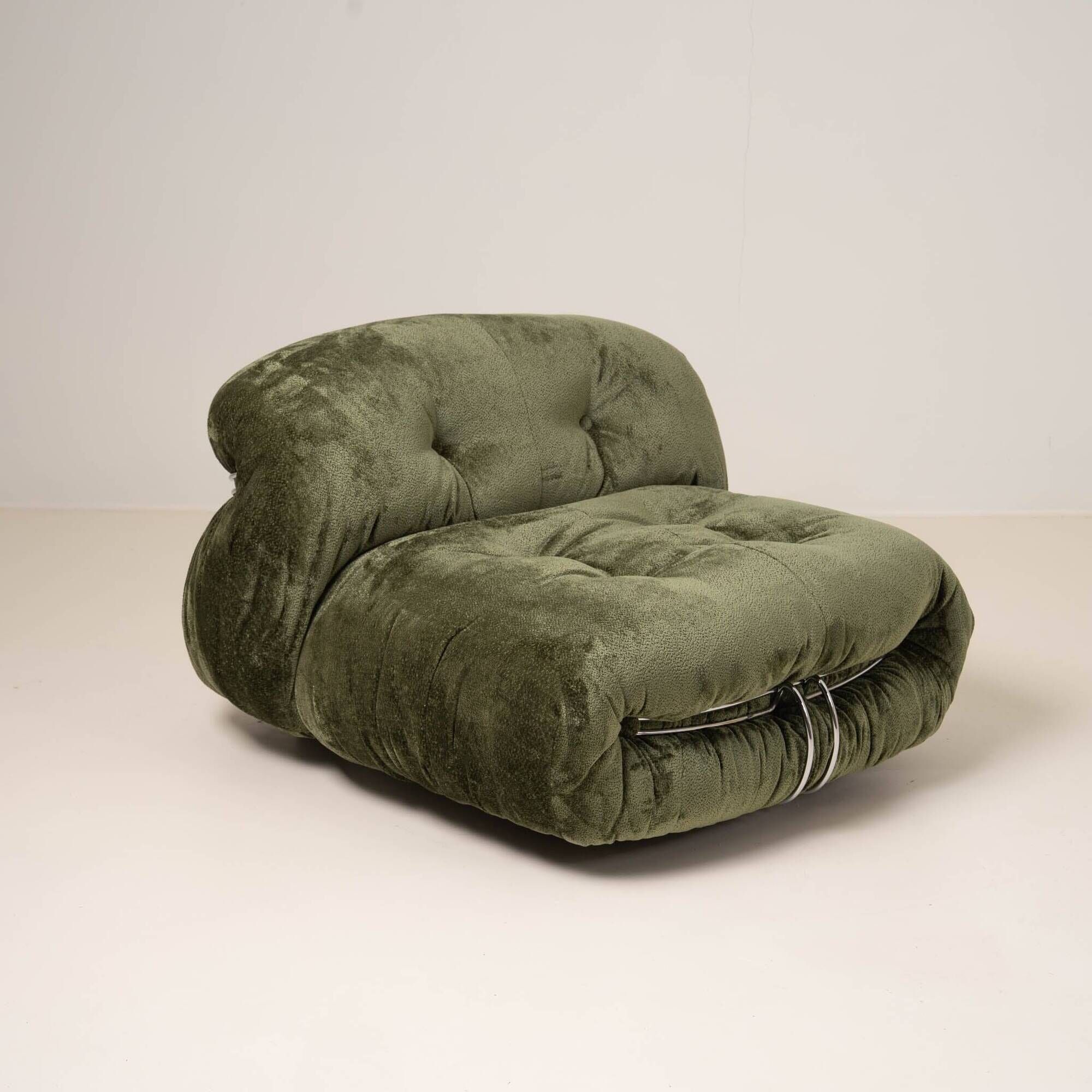 Soriana Lounge Chair by Afra & Tobia Scarpa for Cassina, Italy