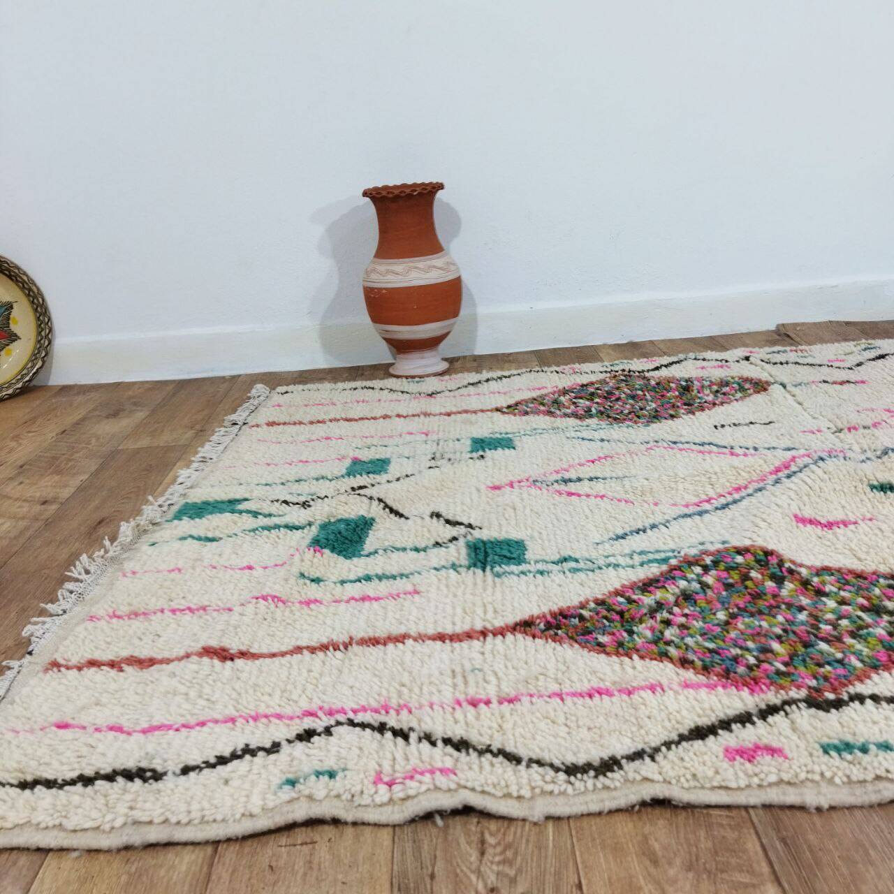 Handmade Moroccan Berber rug 250 x 150 cm