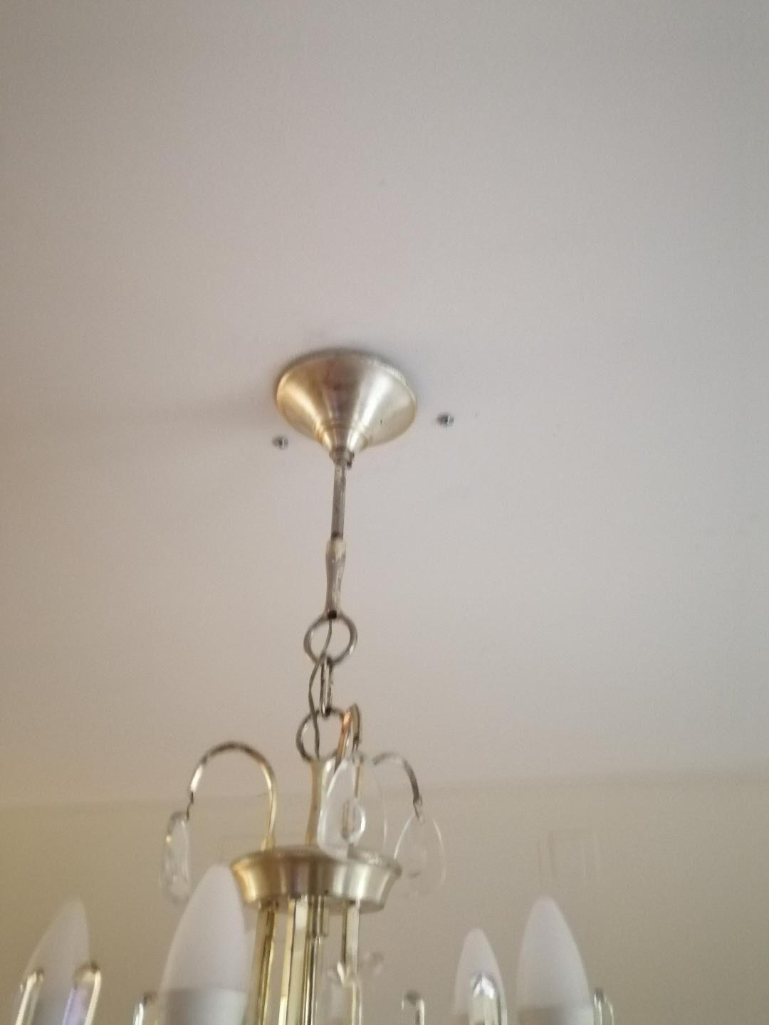 Chandelier of the Sciolari House in Milan