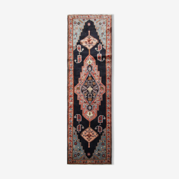 Persian rug handwoven wool 87x270cm